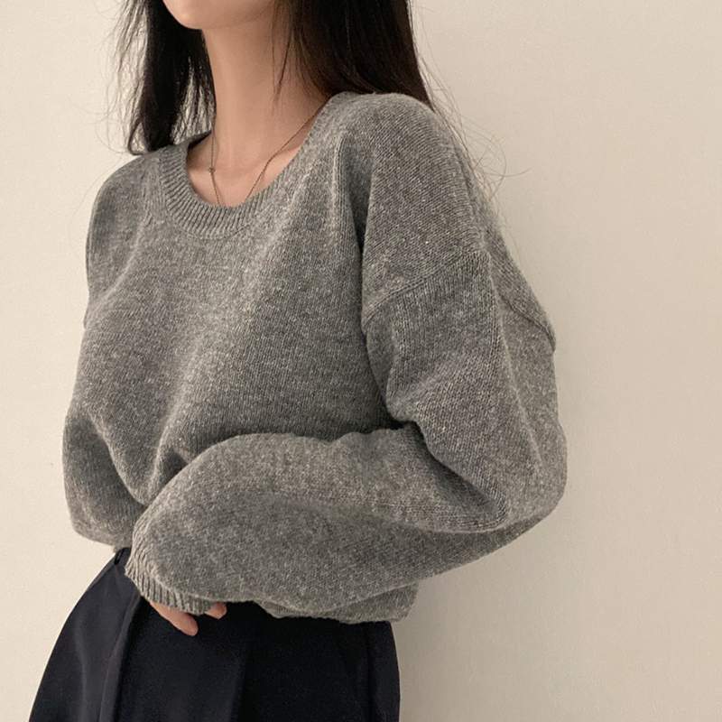 심플리 니트  환절기 봄 가을